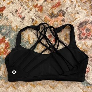 Lululemon Flow To Be Bra Wild *light sup., A/B Cup